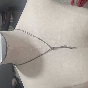 Silpada silver knotted necklace